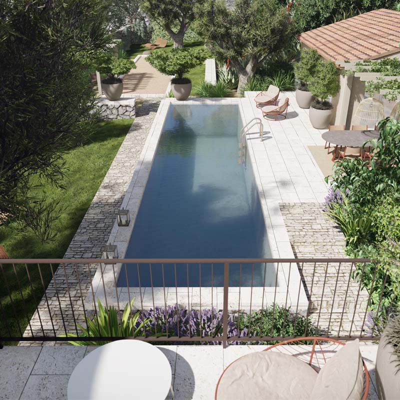 Erwin Stam Tuinstudio | Côte d’Azur pool garden