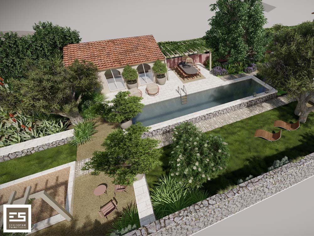 Erwin Stam Tuinstudio | Côte d’Azur pool garden