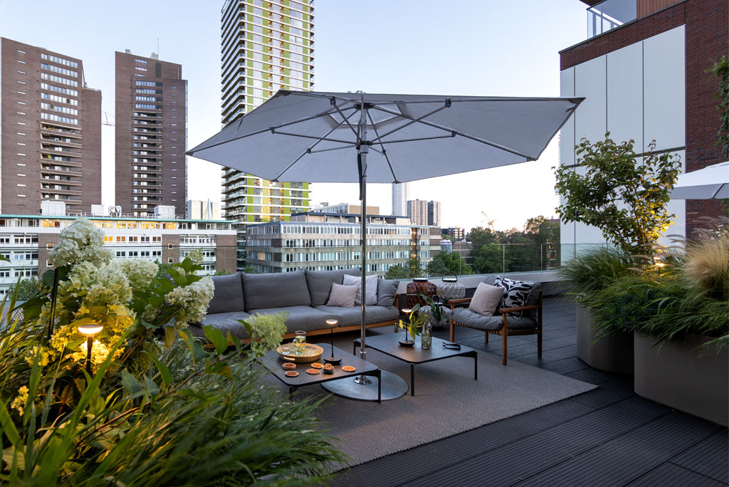 Erwin Stam Tuinstudio | roof terrace Rotterdam