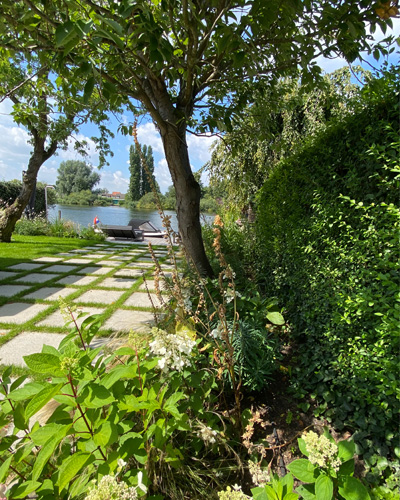 Erwin Stam Tuinstudio | garden on the river Waal